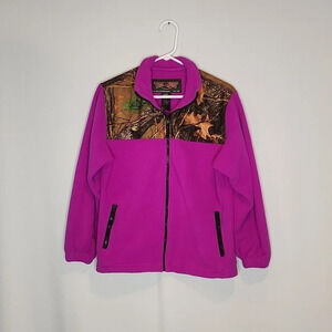 Trail Crest Purple Zip Up Sweatshirt Size XS Long Sleeve